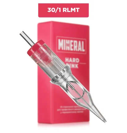 Kartridż do tatuażu The Mineral 30/1 RLMT Hard Pink, 1 szt