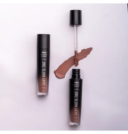 Рідкі тіні для повік ZOLA x Valentina Lelyukh Silky Matte Tint, Desert Rose #03