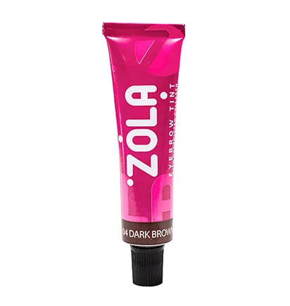 Фарба для брів ZOLA, Dark Brown #04, 15 мл