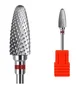 Frez z węglika spiekanego Kraken Nails, stożek, czerwony, 6 mm
