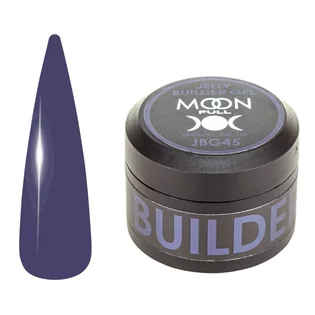 Żel-galaretka do przedłużania paznokci Moon Full Builder #45, ciemnoniebieski, 30 ml