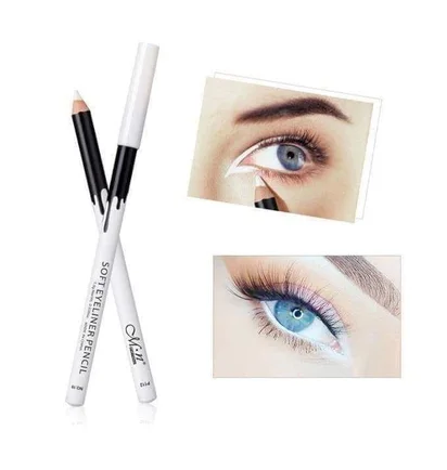 Kredka do geometrii brwi Menow Soft Eyeliner, biała