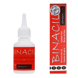 Набір для фарбування брів Binacil Natural Brown + окислювач 3%