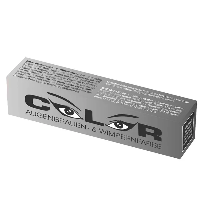 Фарба для брів та вій Refectocil Color A&W, Deep Black, 15 мл