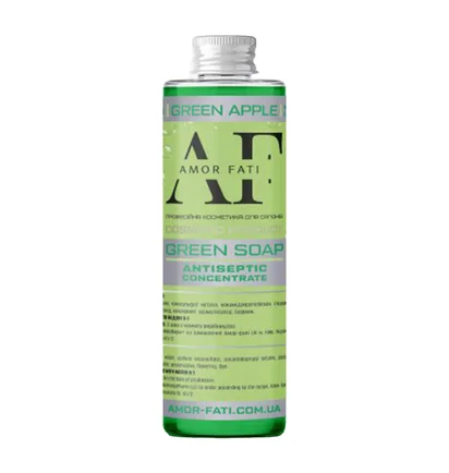 Soap concentrate for tattoos Amor Fati Green Apple, 250 ml