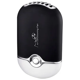 Przenośny wiatraczek USB do przedłużania rzęs, czarny