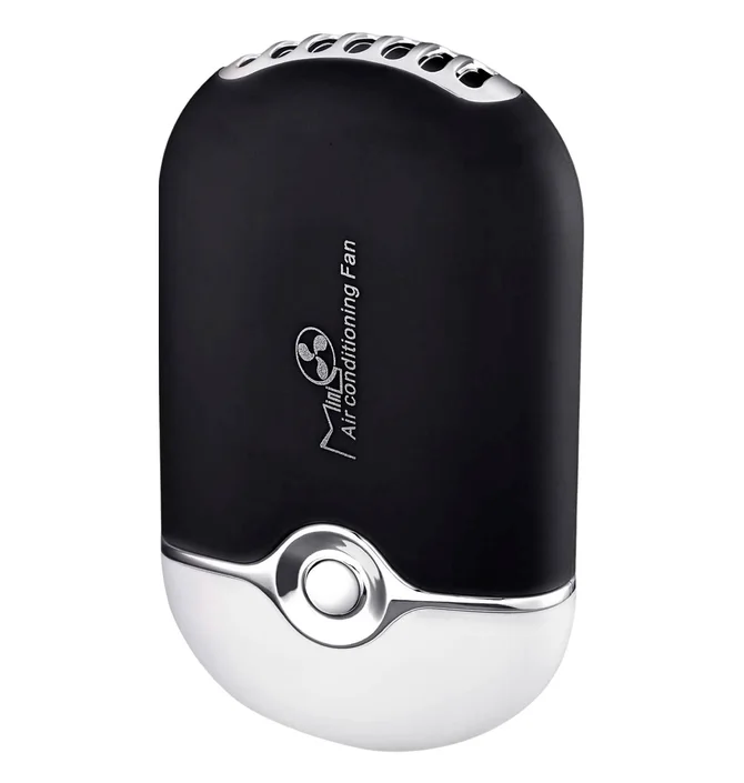 Przenośny wiatraczek USB do przedłużania rzęs, czarny