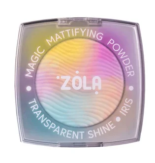 Матувальна пудра ZOLA Magic Mattifying Powder, Transparent Shine, Iris, 5 г