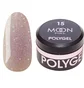 Nail Extension Polygel Moon Full #15, lilac diamond with shimmer, 15 ml