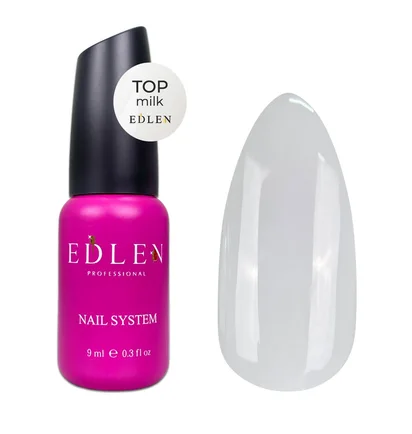 Топ для нігтів Edlen Milk, 9 мл