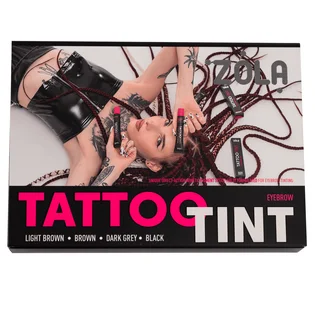 Набір фарб для брів та вій ZOLA Tattoo Tint Kit, 4×15 мл