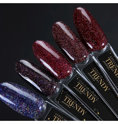 Гель-лак Trendy Nails Stellar Lights Gel Polish, Eclipse, HEMA/TPO free, 8 мл