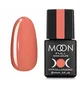 Гель-лак Moon Full Summer #614, темный персик, 8 мл
