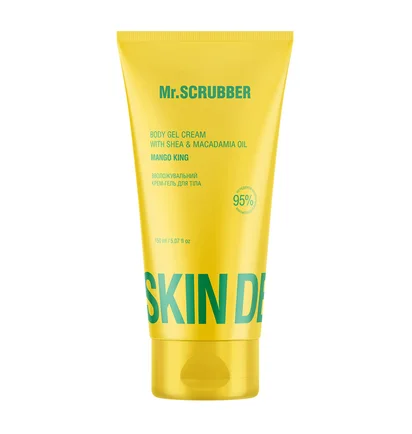 Nawilżający krem-żel do ciała Mr.Scrubber Skin Delights, Mango King, 150 ml