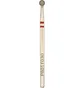 Diamond Nail Drill Bit Nisima, Ball P801f030, 3 mm, red