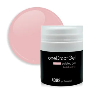 Гель для нарощування нігтів Adore Professional One Drop Gel №13 Lipstick Pink, 30 г