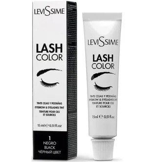 Eyebrow and Eyelash Tint LeviSsime Black #1, 15 ml