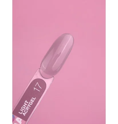 Nail Strengthening and Extension Gel Luna Moon Light Acrygel #17, 13 ml