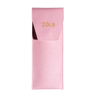 Etui na pędzle ZOLA, jasnoróżowe