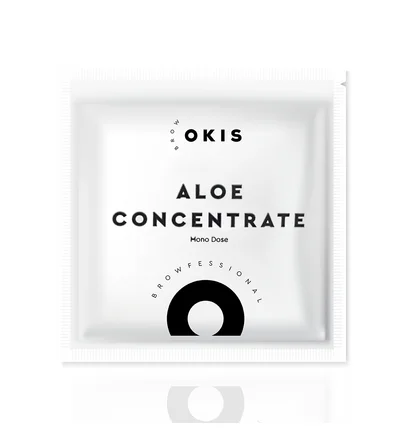 Aloe Concentrate for Deep Moisturizing of Brows and Lashes Okis, 1 ml