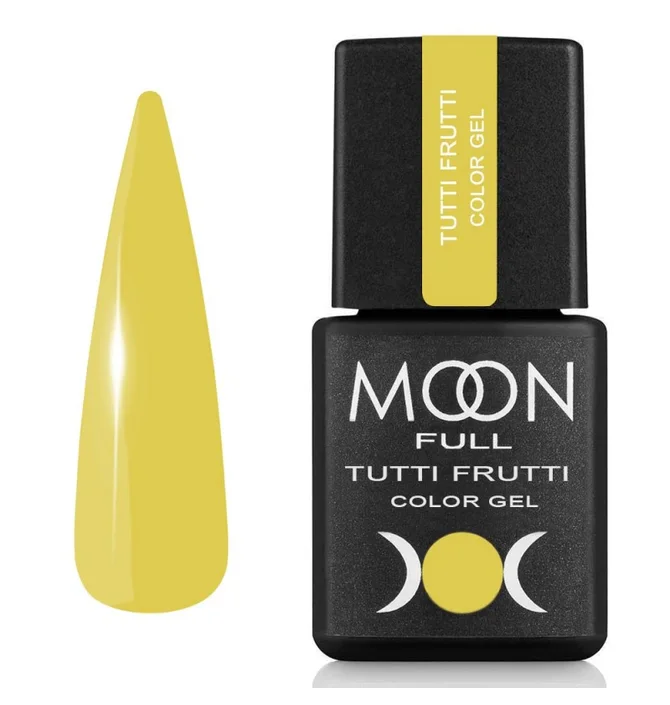 Lakier hybrydowy Moon Full Tutti Frutti Color #924, jasnożółty, 8 ml