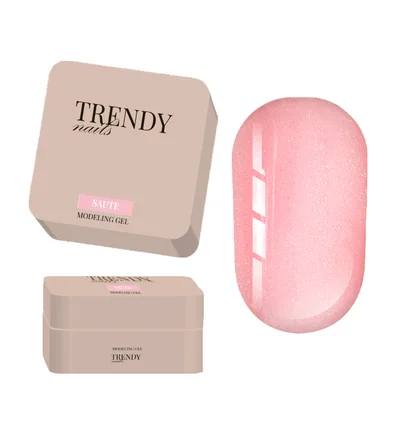 Моделюючий гель Trendy Nails Modeling Gel Balletty, Saute, HEMA/TPO free, 30 мл