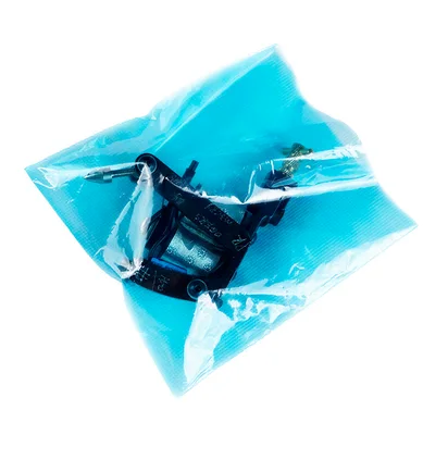 Бар'єрний захист Machine Bags, синій, 130×130 см, 250 шт