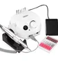 Набір фрезера з фрезами для манікюру Drill ZS-601 Pro, White, 25 Вт, 35000 об/хв