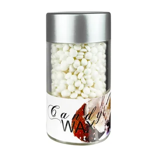 Синтетичний відновлюваний віск у гранулах Permanent Lash&Brow Candy Wax, Кокос, 110 г