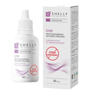 Olejek na uszkodzoną płytkę paznokcia Shelly Stop Onycholiza, 30 ml