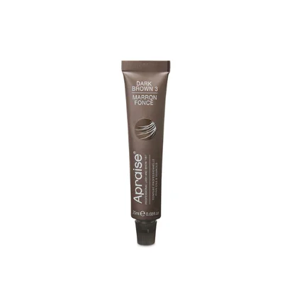 Eyelash and Eyebrow Tint Apraise Vegan & PPD Free Dark Brown #3, 20 ml