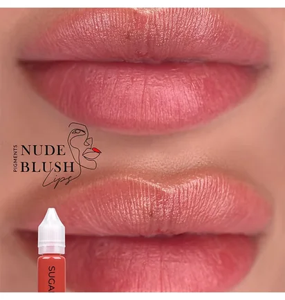 Набір пігментів для губ Nude Blush Kiss Mix, 3 шт