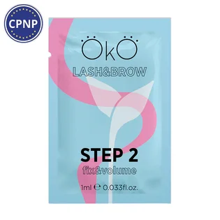 Засіб для ламінування вій та брів OKO Lash&Brow, Step 2 Fix & Volume