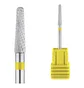 Diamond Drill Bit Kraken Nails, rounded cylinder, with yellow notch