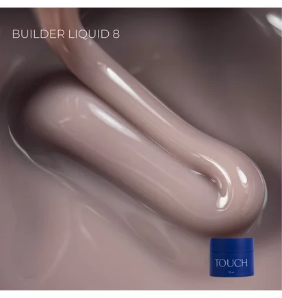 Liquid Builder Gel Touch #08, 15 ml