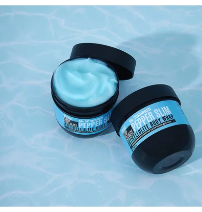 Холодне антицелюлітне обгортання для тіла Mr.Scrubber Stop Cellulite Pepper Slim, 250 г