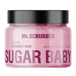 Цукровий скраб для тіла Mr.Scrubber Sugar Baby, Midnight Rose, 450 г