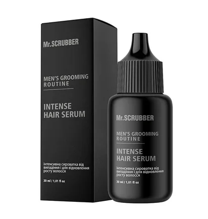 Інтенсивна сироватка проти випадіння та для росту волосся Mr.Scrubber Men's Grooming Routine, 30 мл