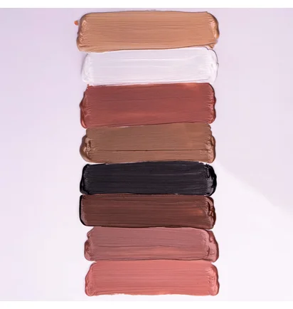 Рідкі тіні для повік ZOLA x Valentina Lelyukh Silky Matte Tint, Black Velvet #05