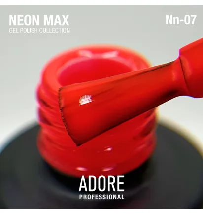 Неоновий гель-лак для нігтів Adore Professional Neon Max Nn-07 SOS, 8 мл