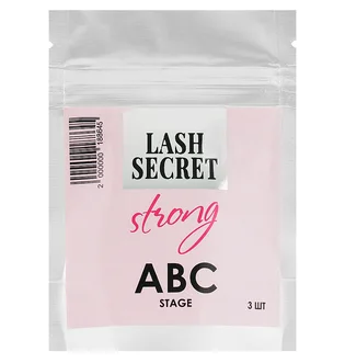 Набір для ламінування вій Lash Secret ABC Strong саше, 3×1.5 мл