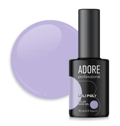 Кольорова полібаза для дизайну нігтів Adore Professional Loli Poly Base №02 Taffy, 15 мл