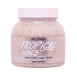Цукровий скраб для тіла HollySkin Tropical Vibes з маслом ши та перлітом, 300 мл