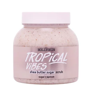 Цукровий скраб для тіла HollySkin Tropical Vibes з маслом ши та перлітом, 300 мл
