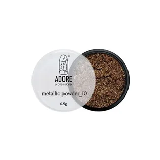 Metallic Powder Adore Professional №10 Białe złoto, 0,5 g