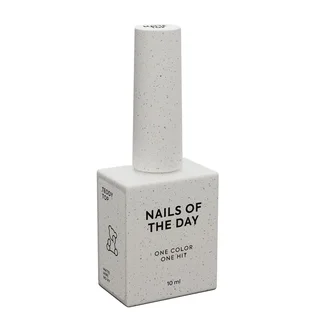 Матовий плюшевий топ з липким шаром без УФ-фільтрів Nails Of The Day Teddy Top Wipe, 10 мл