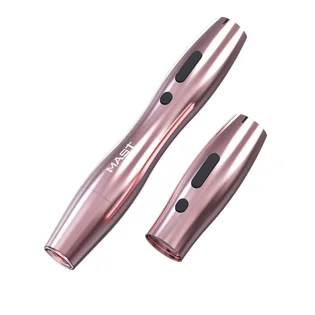 Модульна машинка для татуажу зі змінним блоком батареї Mast P20 WQP-020, Pink