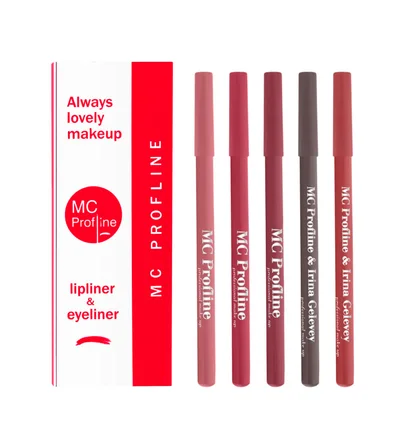 Pencils Set Miss Claire Profline & Irina Gelevey F01/F02/F03/F04/F05, 5 pcs