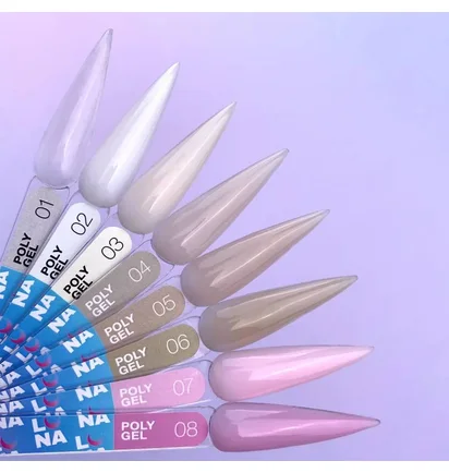 Polygel do przedłużania paznokci Luna Moon #8, 30 ml