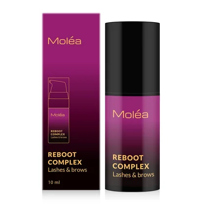Preparat do pielęgnacji rzęs i brwi Molea Reboot Complex, 10 ml